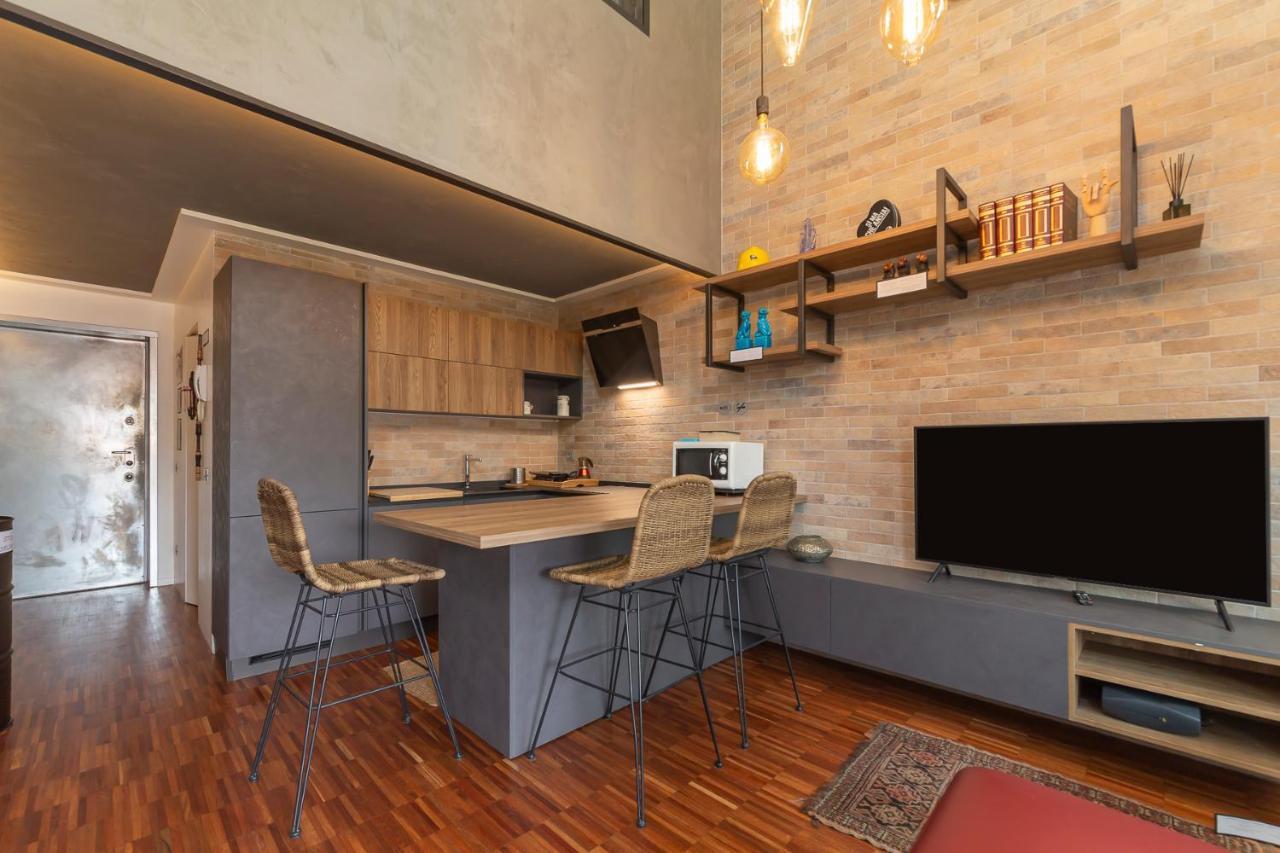 밀라노 Luxury Loft Adriano 51 아파트 외부 사진