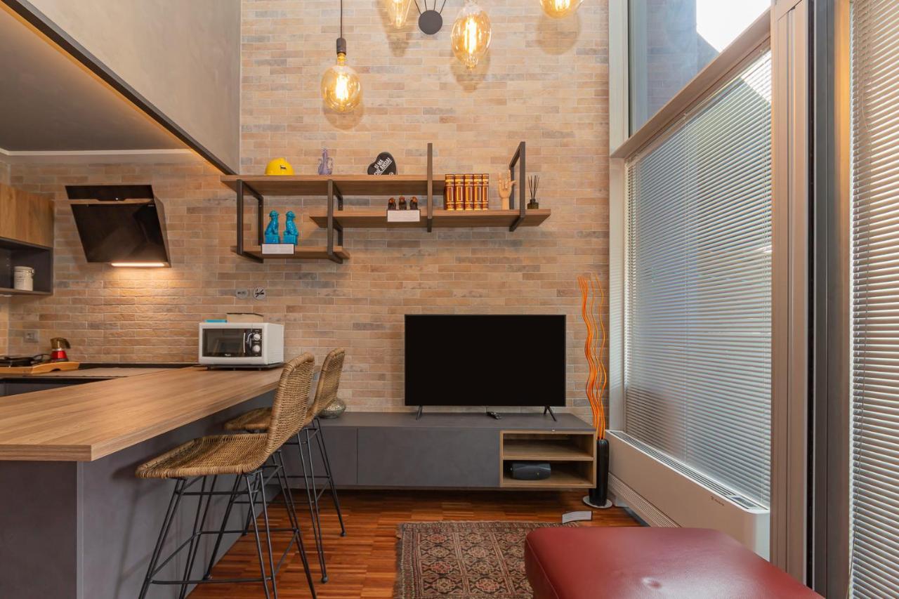 밀라노 Luxury Loft Adriano 51 아파트 외부 사진